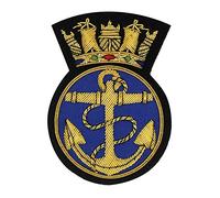 Royal Navy Embroidered Blazer Badge
