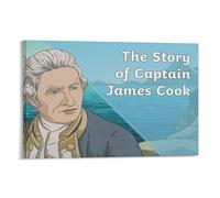 Royal Navy Officer James Cook Poster2 Picture Print Canvas Poster Wall Paint Art Posters Decor Modern Home Artworks 20x30inch(50x75cm)