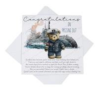 Royal Navy Passing Out Card, Submarine Sailor Passing Out Card for Him Her with Poem Verse