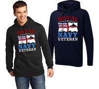 Royal Navy Veteran Hoodie Veteran Military POW MIA UK Army Flag Gift Hoodie Top