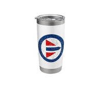 Royal Norwegian AIR Force Roundel Norway Armed Forces Stainless Steel Insulated Tumbler