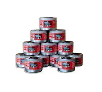 Royal Oak 800002373 Canned Heat 12/6 Hour Fuel, Easy Open, Resealable, Non-Drip, for Food, Chafing Dishes, Buffet Burners, Parties, Weddings, BBQs, Aluminum, Red
