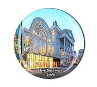 Royal Opera House London UK Fridge Magnet Crystal Tourist Souvenir Gift Collection Refrigerator Magnetic Sticker