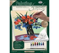 Royal Paint By Number Kit Artist Canvas Series 9"X12"-Floral Still Life - PCS-2