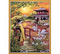 Royal Paris Tapestry Canvas: Royal Paris: Brittany, Multi, 48 x 75cm