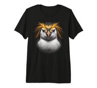 Royal Penguin Face Sea Bird Wildlife Nature Penguin Premium T-Shirt