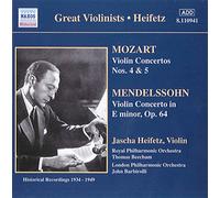 Royal Philharmonic Orchestra - MOZART / MENDELSSOHN: Violin Concertos