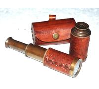 Royal Pirate Vintage Brass Telescope Marine Ship Sailing monocular Spyglass for Bird Watching Gift by Mary Nautical
