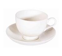 Royal Porcelain CG028 Classic Tea Cup, Capacity: 230 mL, White (Pack of 12)