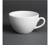 Royal Porcelain Classic White Breakfast Cups 300ml