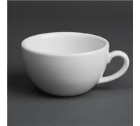 Royal Porcelain Classic White Cappuccino Cups 200ml
