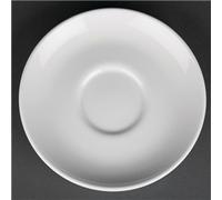 Royal Porcelain Classic White Cappuccino Saucers 150mm (12 pack)
