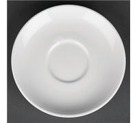 Royal Porcelain Classic White Espresso Cups Saucer 125mm (12 pack)