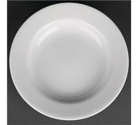 Royal Porcelain Classic White Soup Plates 235mm