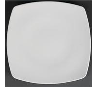 Kana Square Plate - Diameter: 270mm (10.5""). Box quantity: 12.