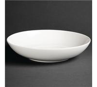 Royal Porcelain CG288 Maxadura Advantage Elite Soup Plate, White (Pack of 12)