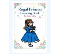 Royal Princess Coloring Book for little girls