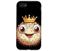 Royal Puffer Fish with a Majestic Crown for Kingdom Lovers Case for iPhone SE (2020) / 7 / 8