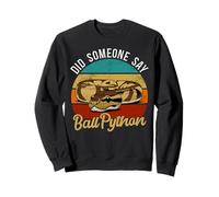 Royal Python Humidity Temperature Regius Snake Ball Python Sweatshirt
