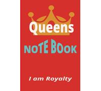 Royal Queen Notebook Journal: Best Companion for Royal Students, Workers and Travelers