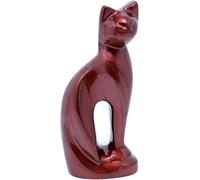 Royal Rapture Urn for Ashes Charming Funeral Memorial Cremation Cat Figurine Pet Love Urns decorative|Alloy|(Brown Cat,9") RCM01-03
