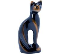 Royal Rapture Urn for Ashes Charming Funeral Memorial Cremation Cat Figurine Pet Love Urns decorative|Brass|(Bronze Cat 9") RCM01-06