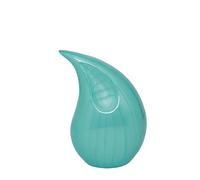 Royal Rapture Urn for ashes Cremation Memorial funeral Teardrop Jar Love Urns decorative Human Adult Child (Green, 12") RT01-08