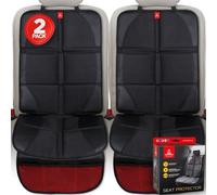 Royal Rascals Car Seat Protectors for Child Seats (2 Pack) Universal Fit Padded Baby Car Seat Cover with Organiser Pockets and Liners, Seat Protectors for Child Seats, Back seat Protector
