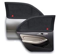 Royal Rascals Car Window Shades for Baby (2 Pack) Universal Fit for Most Cars, Full Window Covers with 40+ UV Sun Protection, Sun Shade for Baby, Cars Accessories, Car Window Curtains
