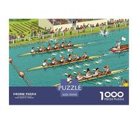Royal Regatta Wooden Jigsaw Puzzle Waterproof 1000 Piece Puzzles for Adults Challenging And Brainteasing Games