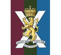 ROYAL REGIMENT OF SCOTLAND CAP BADGE PRINTED ON A METAL SIGN 5 x 7 INCHES. OUTSIDE OR INSIDE USE. WILL FIT A STANDARD FRAME