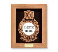 Royal Regiment of Scotland Personalised Plaque - Photo and engraved. Gift idea or present for British Army military soldier. Passing Out Birthday Graduation Retirement Recruit Dad Son