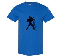 (Royal, S) Aquarius Zodiac Horoscope Astrological Ganymede Hercules Men T Shirt Tee Top