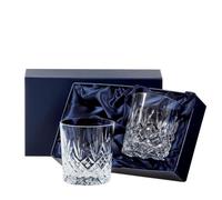 Royal Scot Crystal Edinburgh EDB2LT Crystal Large 11 oz Whisky Tumblers Set of 2