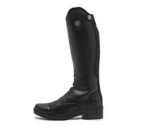 Royal Scot Kids' Annan Tall Riding Boots, Synthetic Vegan Leather, Full-Length Elastic Panel, Anatomic Sole, for Young Riders (Black, Child, UK Footwear Size System, Big Kid, Numeric, Medium, 3.5)