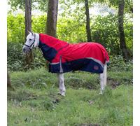 Royal Scot Pro 100g Turnout Rug, Red/Navy 6'6