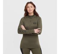 Royal Scot Women's Gracie Long Sleeve Baselayer Top Khaki, Khaki 10