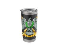 Royal Scots Dragoon Guards Capbadge Stainless Steel Insulated Tumbler