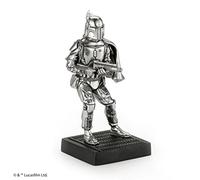 Star Wars Collection Pewter Boba Fett Figurine Royal Selangor