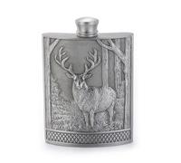 Royal Selangor Pewter Stag Hip Flask