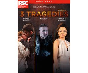 ROYAL SHAKESPEARE CO - 3 TRAGEDIES VOLUME 2 - DVD - E4z