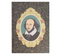 Royal Shakespeare Company A5 Hardback Sketchbook Shakespeare Portrait, White Paper, Sketchbook, Adults, Art Notebook for Artist, Travel Art, Compact Creative Book for Paint, Pencil, Markers, Drawing