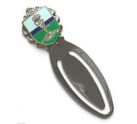 Royal Signals Military Armed Forces Bookmark & Organza Gift Bag (M064) + 59mm Button Badge