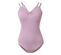 ROYAL SMEELA Camisole Ballet Dance Leotard For Women Spaghetti Strap Stretchy Leotards Adult Black