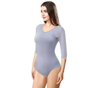 ROYAL SMEELA Half Sleeve Ballet Dance Leotards for Women Ballet Leotard for Dance Backless Ballerina leotard Gymnastic Leotard adult black mesh leotard women's dance leotard ladies dance bodysuit