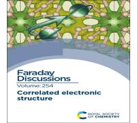 Royal Society of Chemistry Correlated Electronic Structure : Faraday Discussion 254 Hardcover Royal Society of Chemistry Multicolor