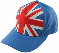 Royal Stallion England Union Jack Snapback Baseball Cap in Red/White/Blue, Size: One Size
