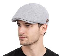 Royal Stallion Men’s Ivy Style Flat Cap Hat,Breathable Lightweight Cotton,One Size Fits All (57cm-61cm) Smart Casual & Formal Wear