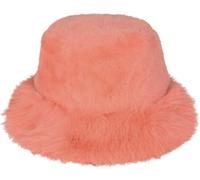 Royal Stallion Premium Faux Fur Winter Bucket Hat in Orange, Size: One Size