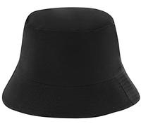 Royal Stallion Unisex Adults Packable Summer Bucket Hat in Black, Size: One Size